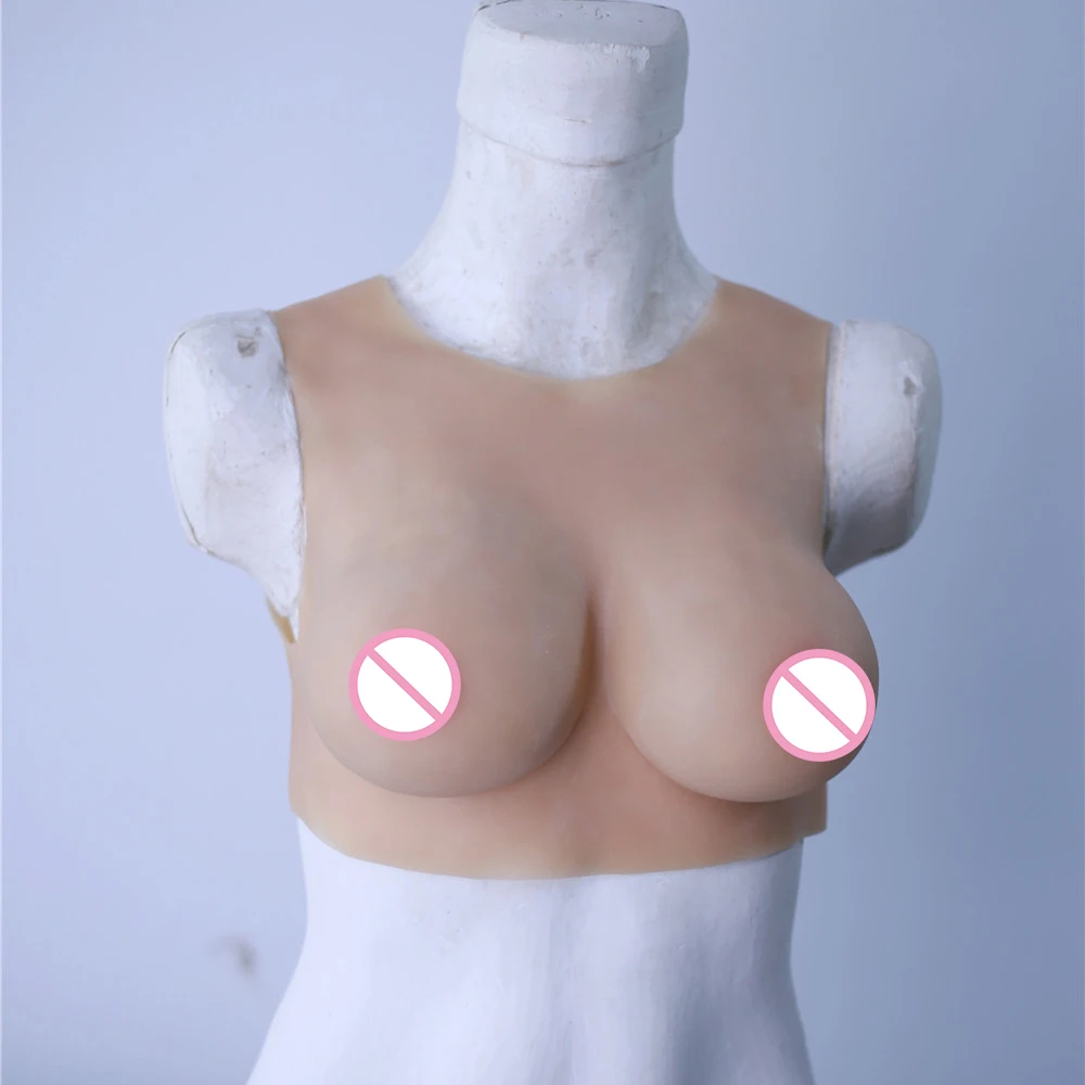C Cup Male Tit False Boobs Drag Queen Crossdresseing Breast Form For Crossdresser women