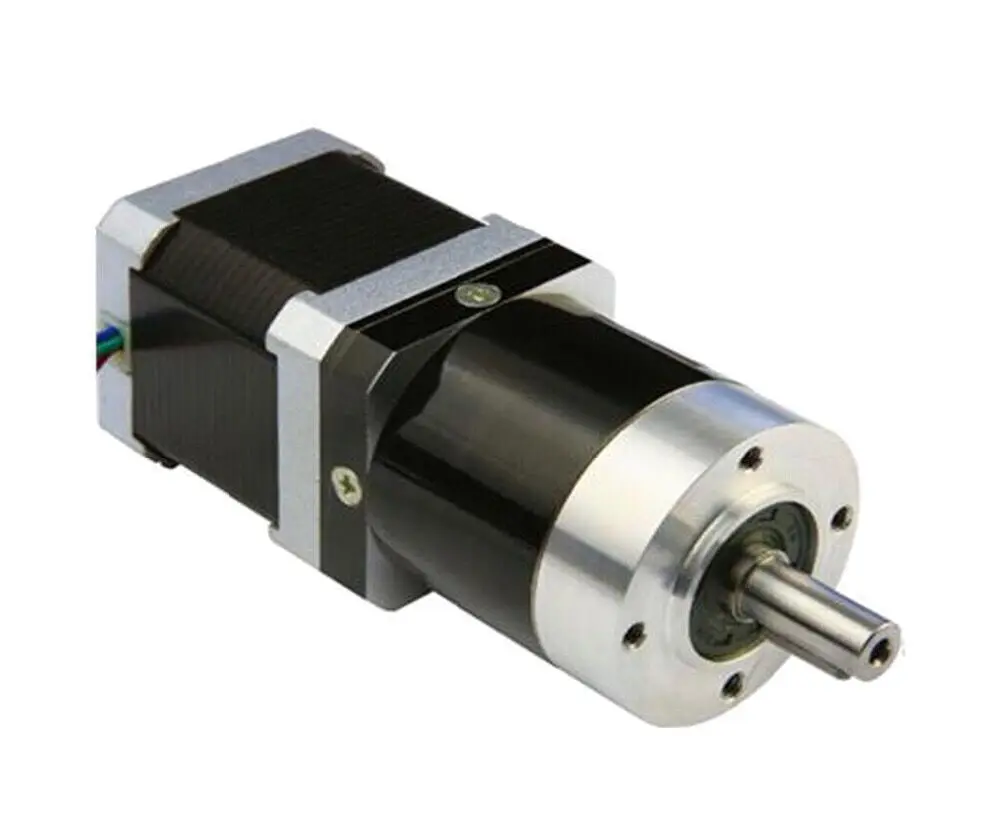 
hybrid 2 phases nema17 stepper motor with gear reducer 