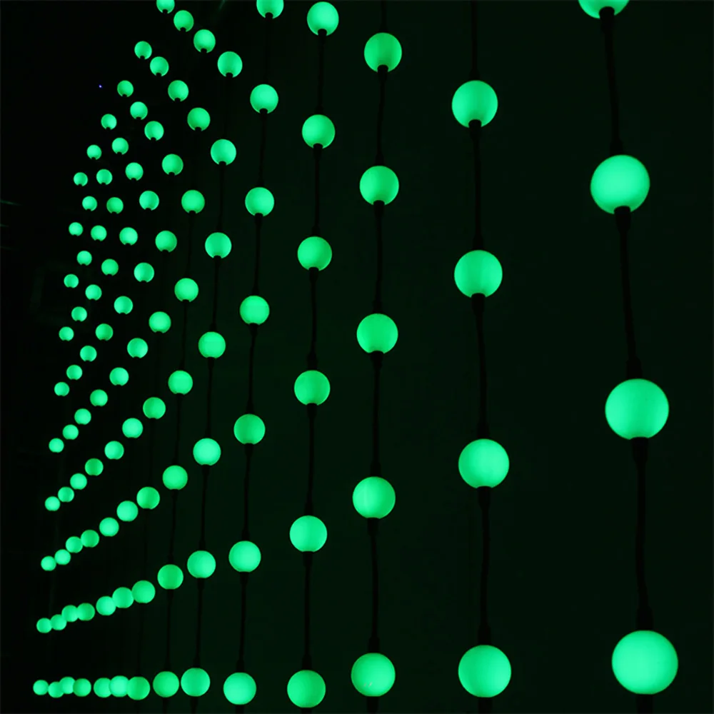 DMX Led 3D Ball String Led Ball Light Outdoor 3D Led Cube