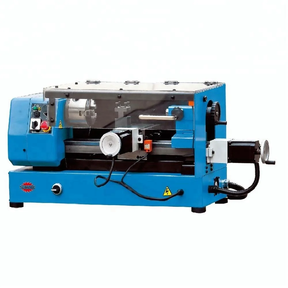 SP2138 CNC210 mini cnc machine horizontal CNC Lathe machine for hobby and School Education