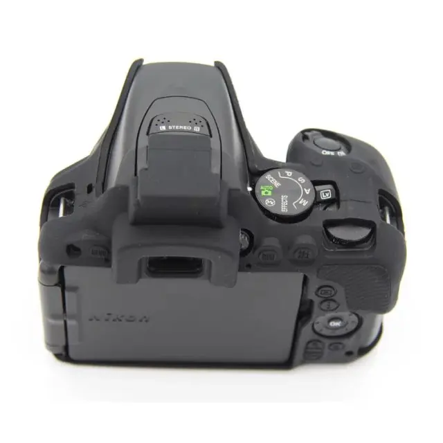 
Professional Secure Silicone Camera Cover Housing Rubber Protective Body Skin Bag For Nikon D5500 D5600 DSLR Camera Case 