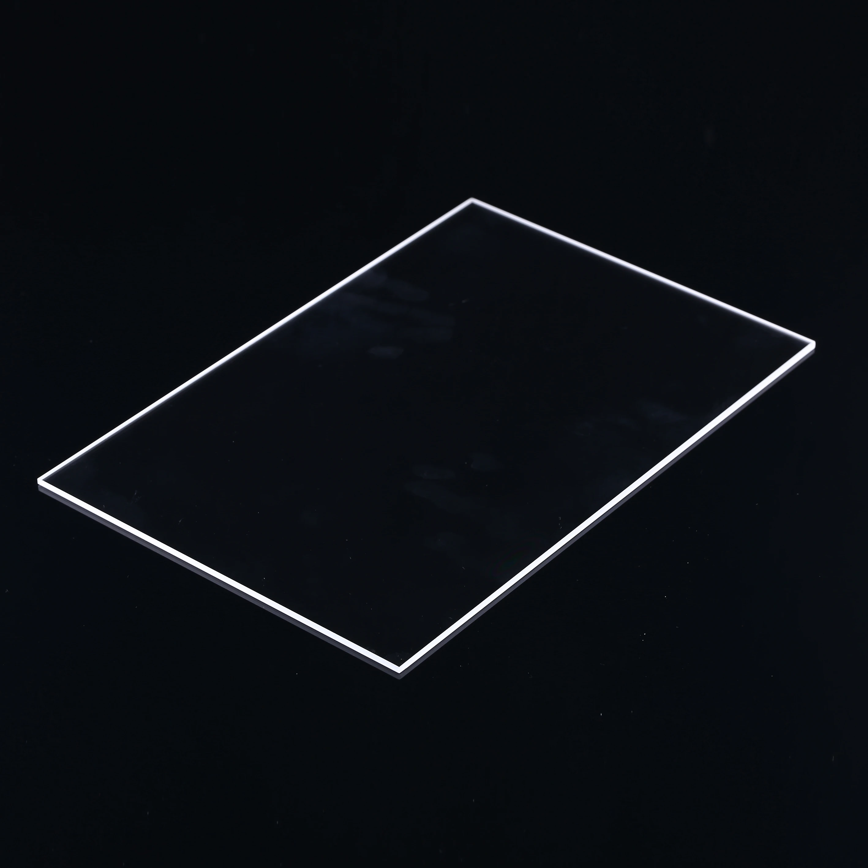 clear quartz silica specific heat glass plate price.