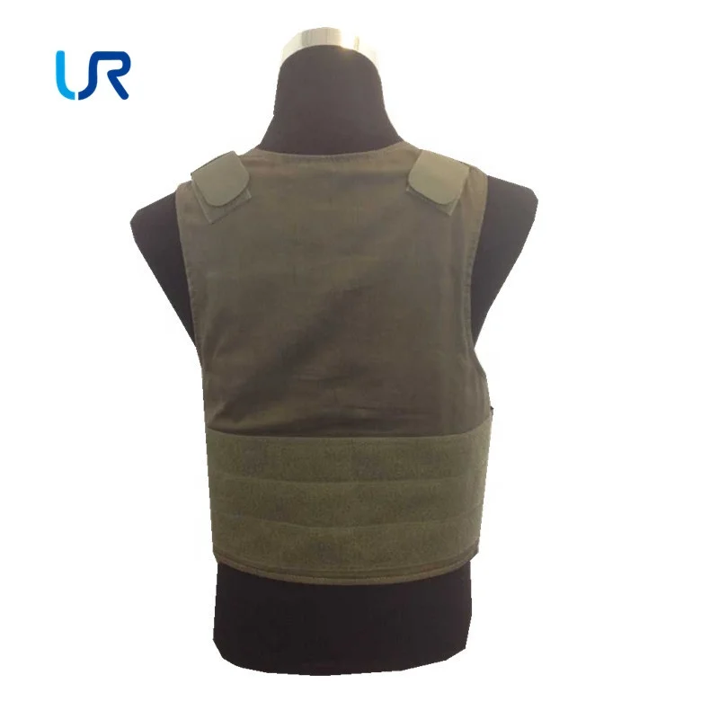 wholesale light weight  concealed military  green bullet proof vest  jacket with plate