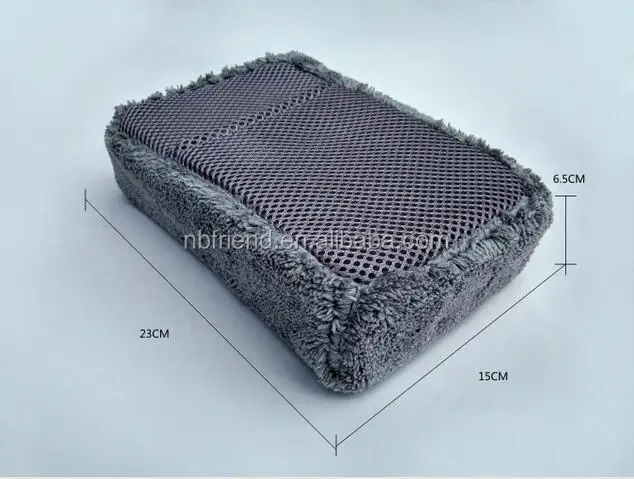 Водопоглощающая способность кораллового флиса высокой плотности с карманной сетчатой губкой для автомобиля