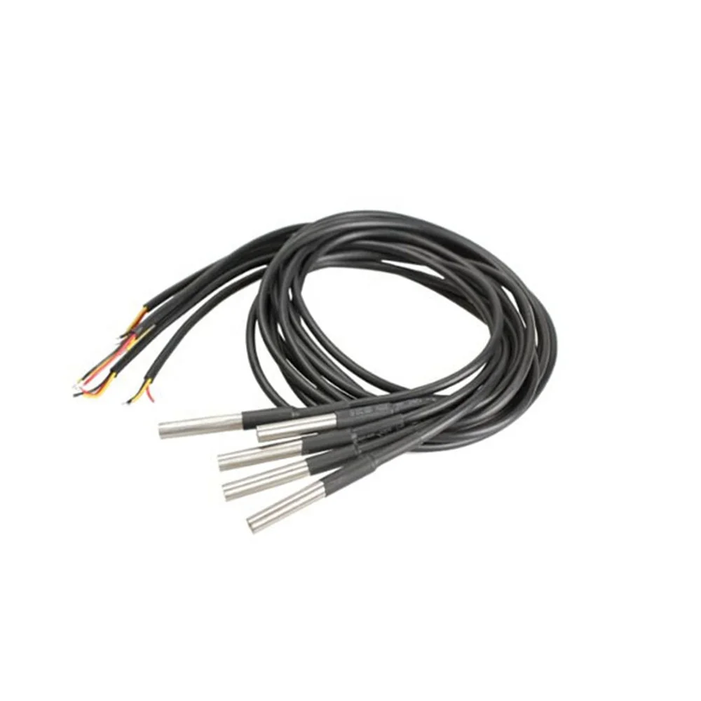 Waterproof DS18B20 Temperature Temp Sensor Digital Thermal Probe 1M For arduino
