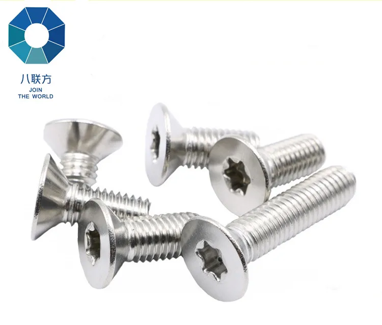 Top quality flat head countersunk torx screw