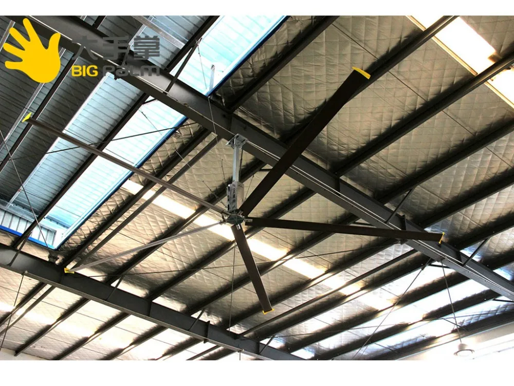 HVLS вентилятор промышленный вентилятор потолка энергосберегающие вентиляторы Чжэцзян