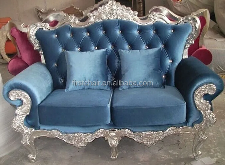 Gold Three seater wedding sofa
