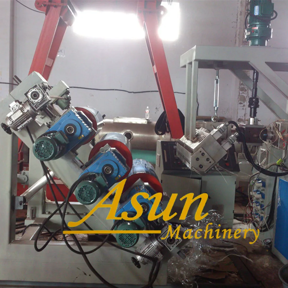 Single layer PP PE PET sheet extruder machine