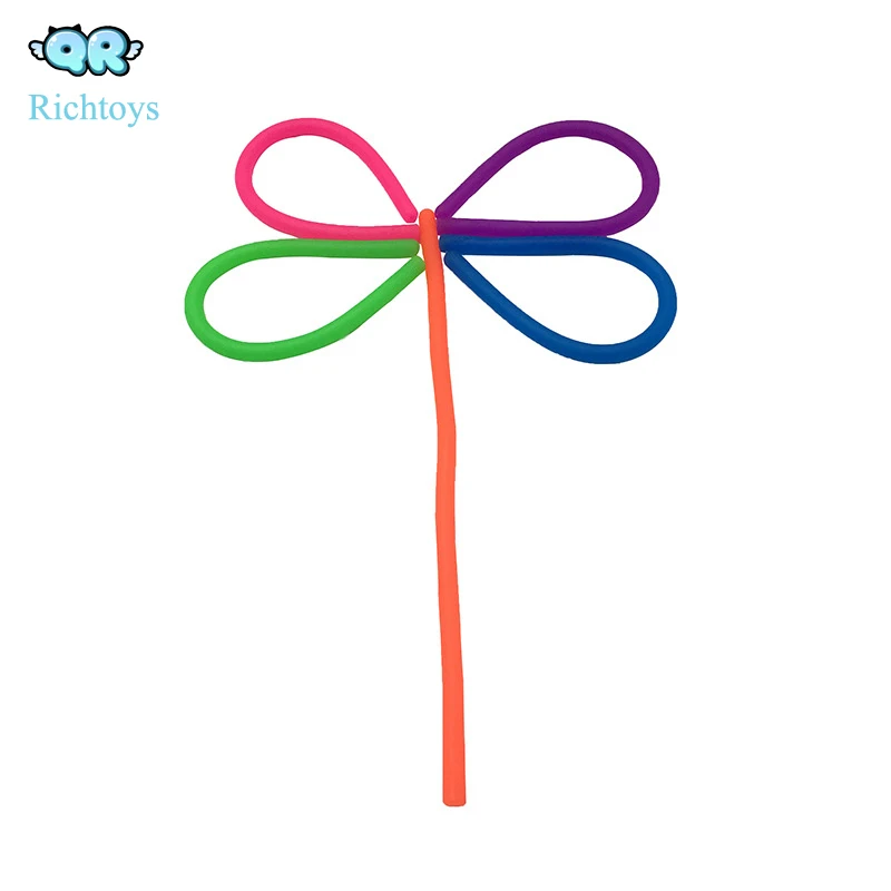 Случайный цвет, фиджет, снятие стресса, мягкие Стрейчевые игрушки