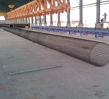 concrete pile reinforcing steel cage making machine