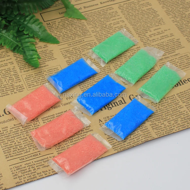 Китай Водорастворимая пленка супер абсорбирующие полимерные пакетики белый порошок для рвоты и мочи