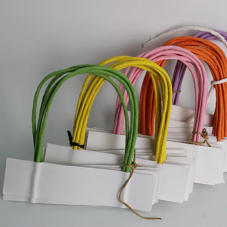 бумажный канат в коричневой