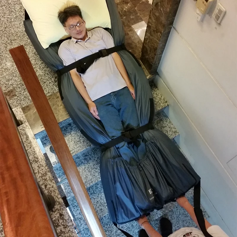 Dark Blue Nylon emergency Patient Evacuation Medical Bed Mattress