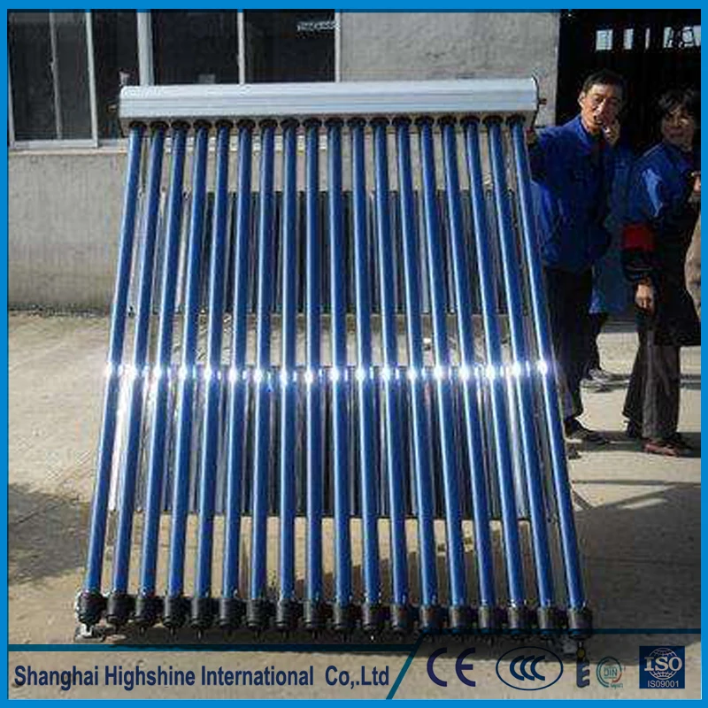 Fast delivery pressure solar collectors pressurized heat pipe collector with reflector