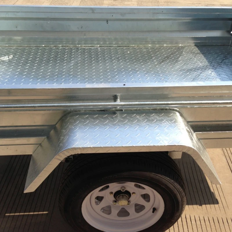 Latest product fine quality car trailer use strong box trailers made in china