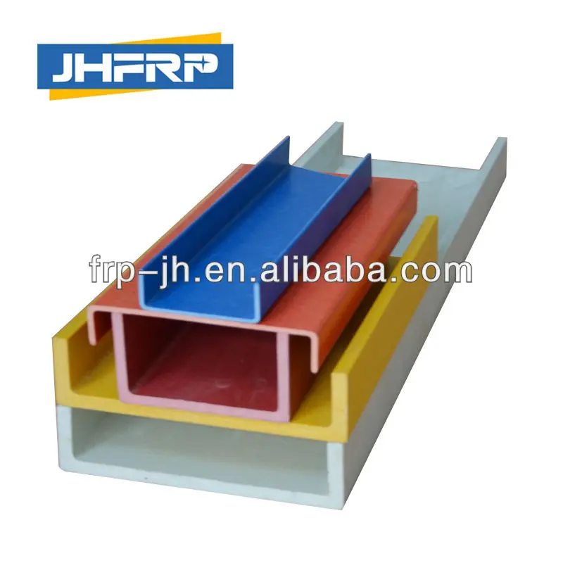 
anti UV fiberglass pultrusion ladder profiles of fiberglass frp grp 