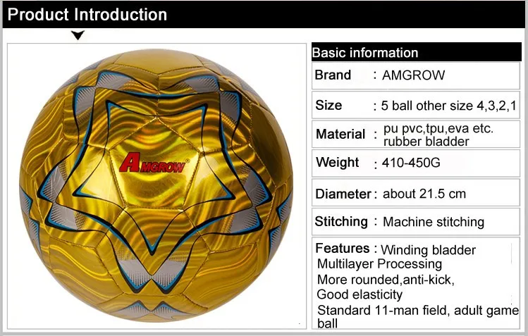 logo could be printed tpu football sports goods