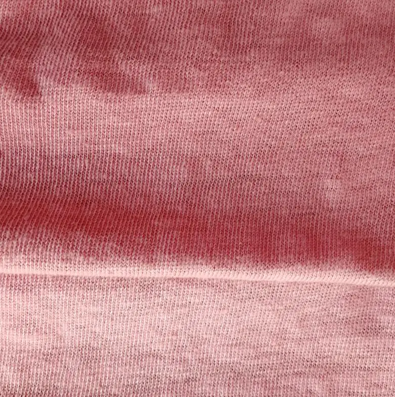 Wholesale high quality organic hemp jersey fabric for clothing