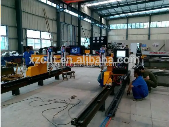 Fast plasma cut cnc automatic aluminium / stainless steel sheet iron plate cutting machine