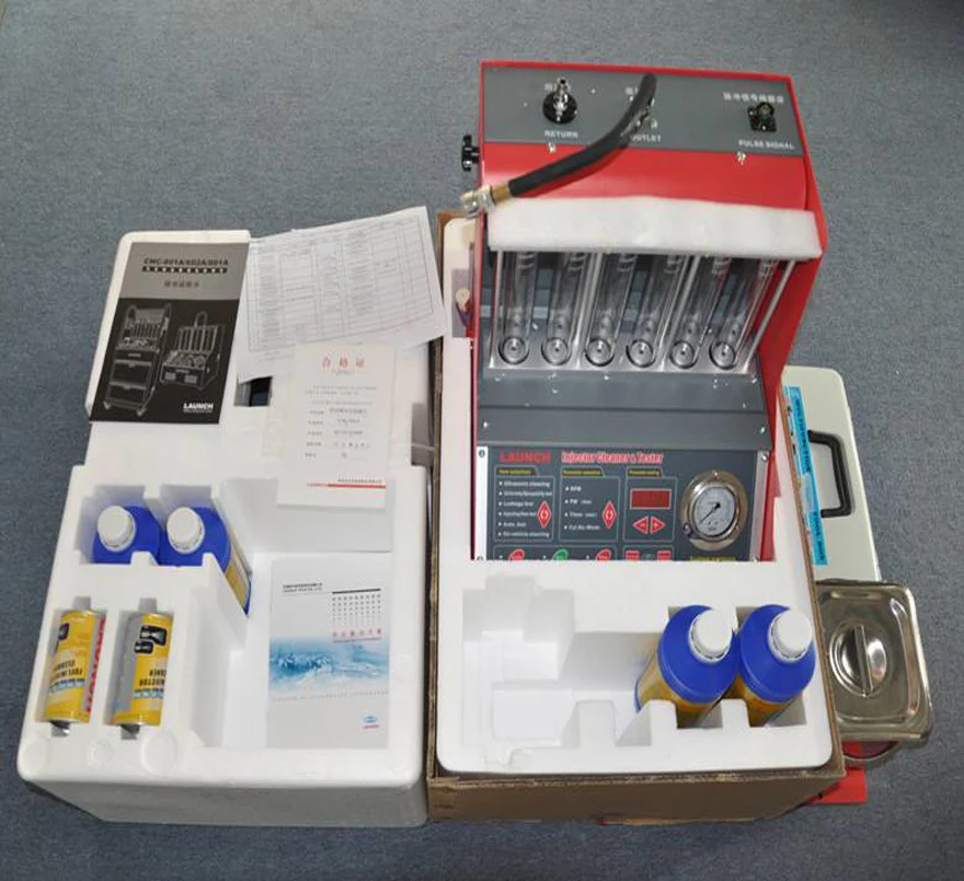 Launch CNC-602A Injector Cleaner And Tester fuel injector cleaning machine