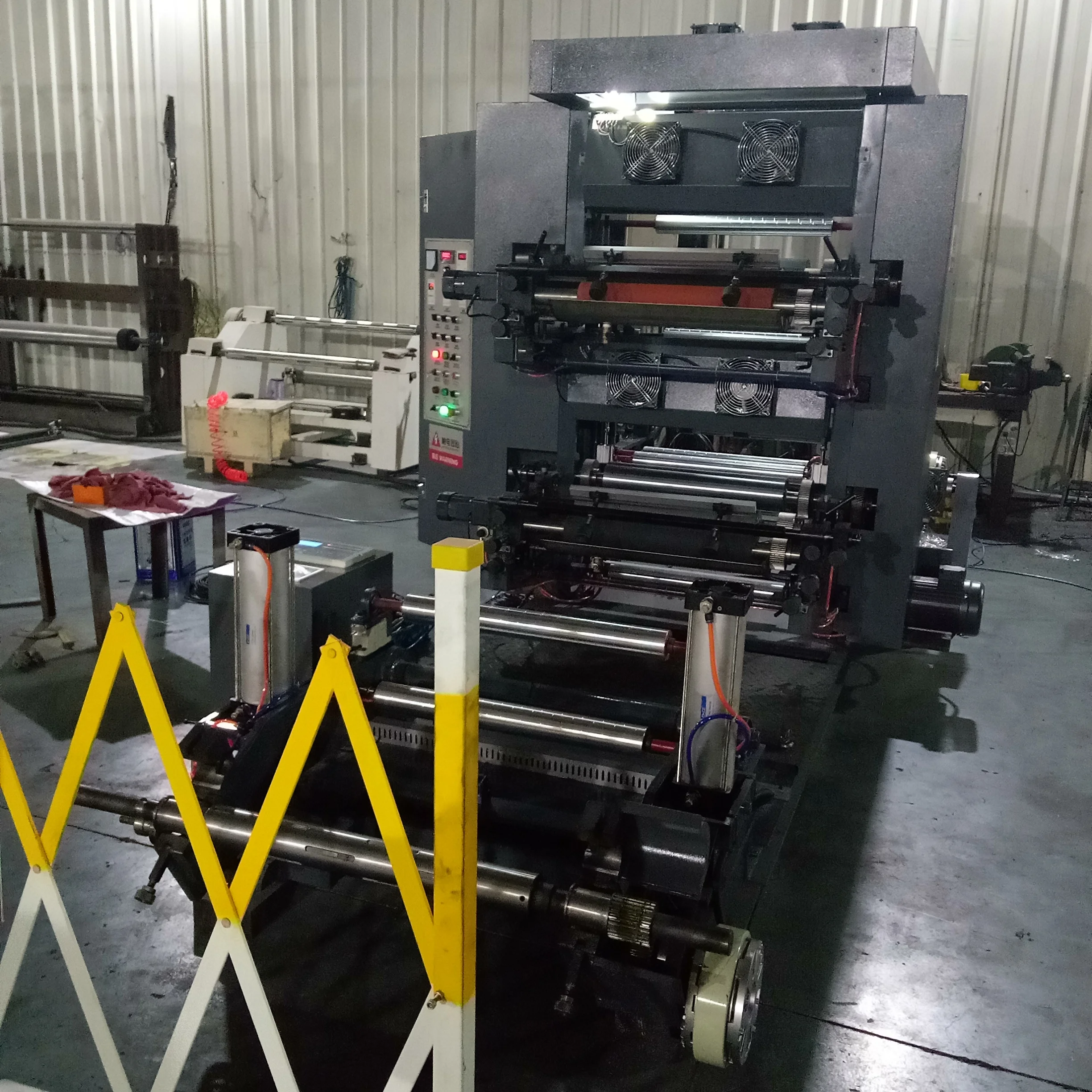 Plastic Shopping Bag Hdpe Bag Flexo Printing Machine Film Bag Paper Roll Flex Printing Machine Press