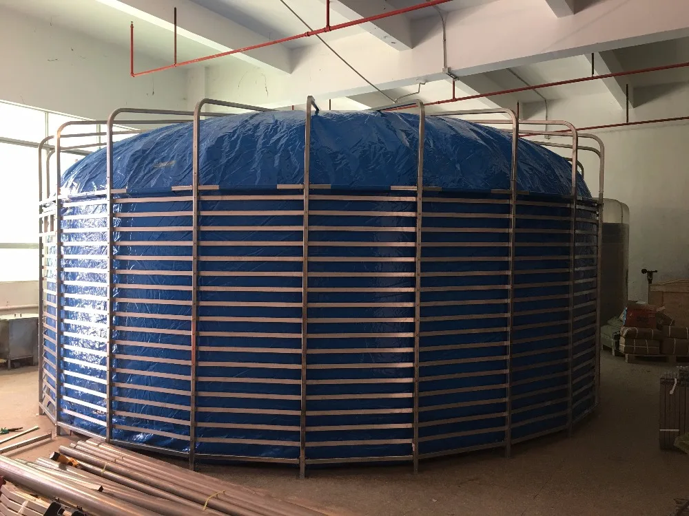 new technology agricultural biogas compactor for food waste treatment plant
