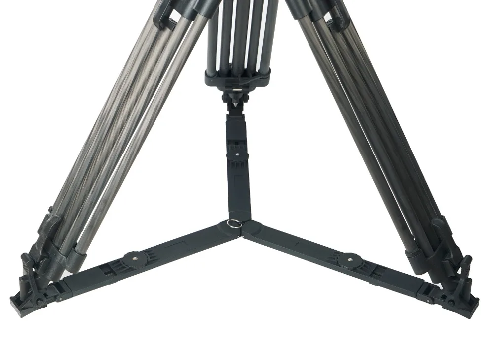 CAME-18T PRO Carbon Fiber Fluid Head Tripod For URSA FS7 Etc. Camera Video Tripod