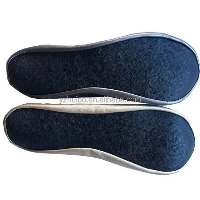 Fold up Shoes Ballerina Flats Foldable Ballet Shoes Wholesale Indoor Ballerina Slipper
