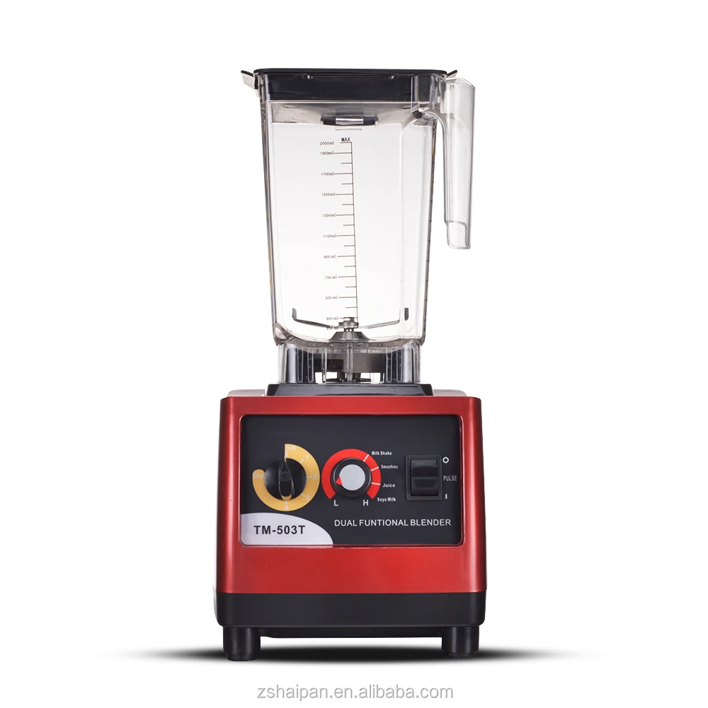 
Professional Blender Parts/Hotel Kitchen Accessories/Electric Commercial Blender TM-503T with Unbreakable Jug 