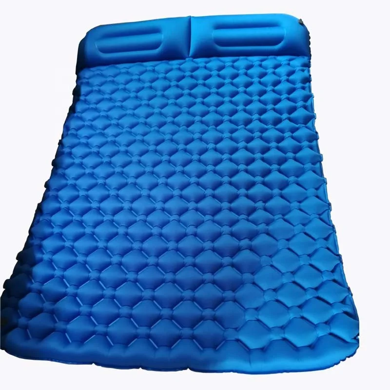 Insulated Inflatable Sleeping Mat With Pillow,Self Inflating Camping Nature Hiking Sleeping Mat