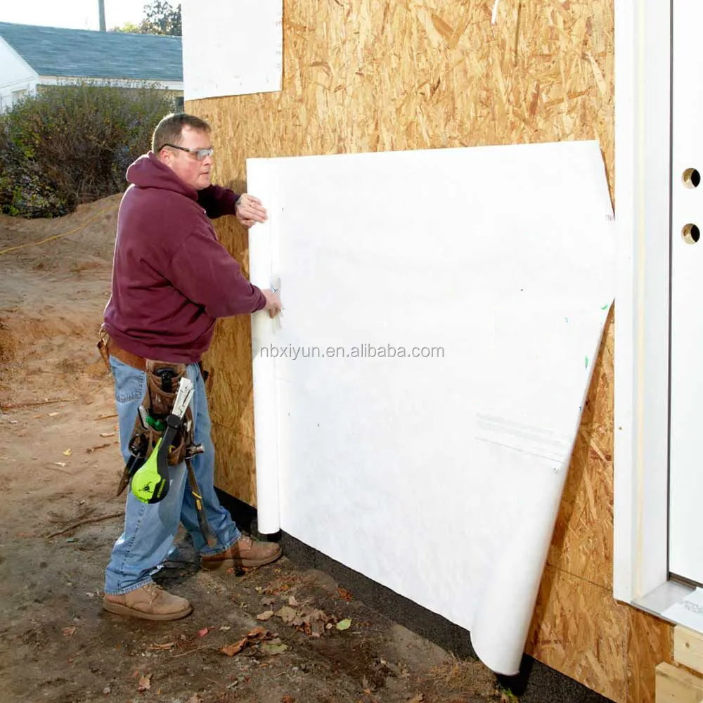 water vapor permeable house wrap