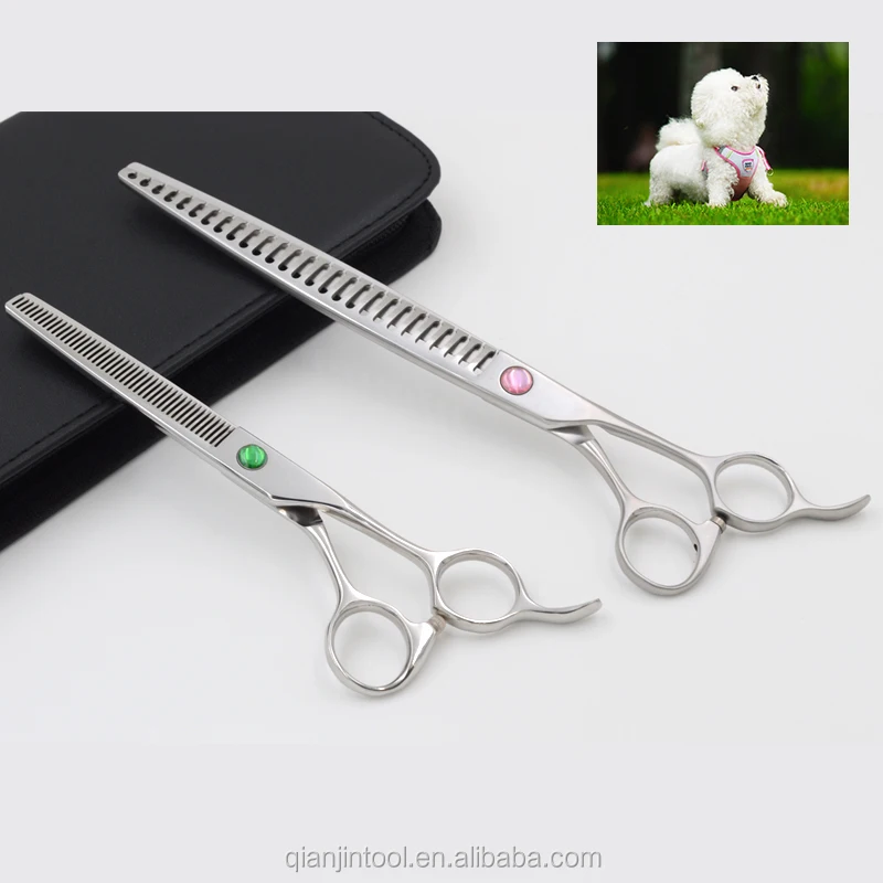 Dog Grooming Thinning Scissor and Pet Grooming Texturizing Shear