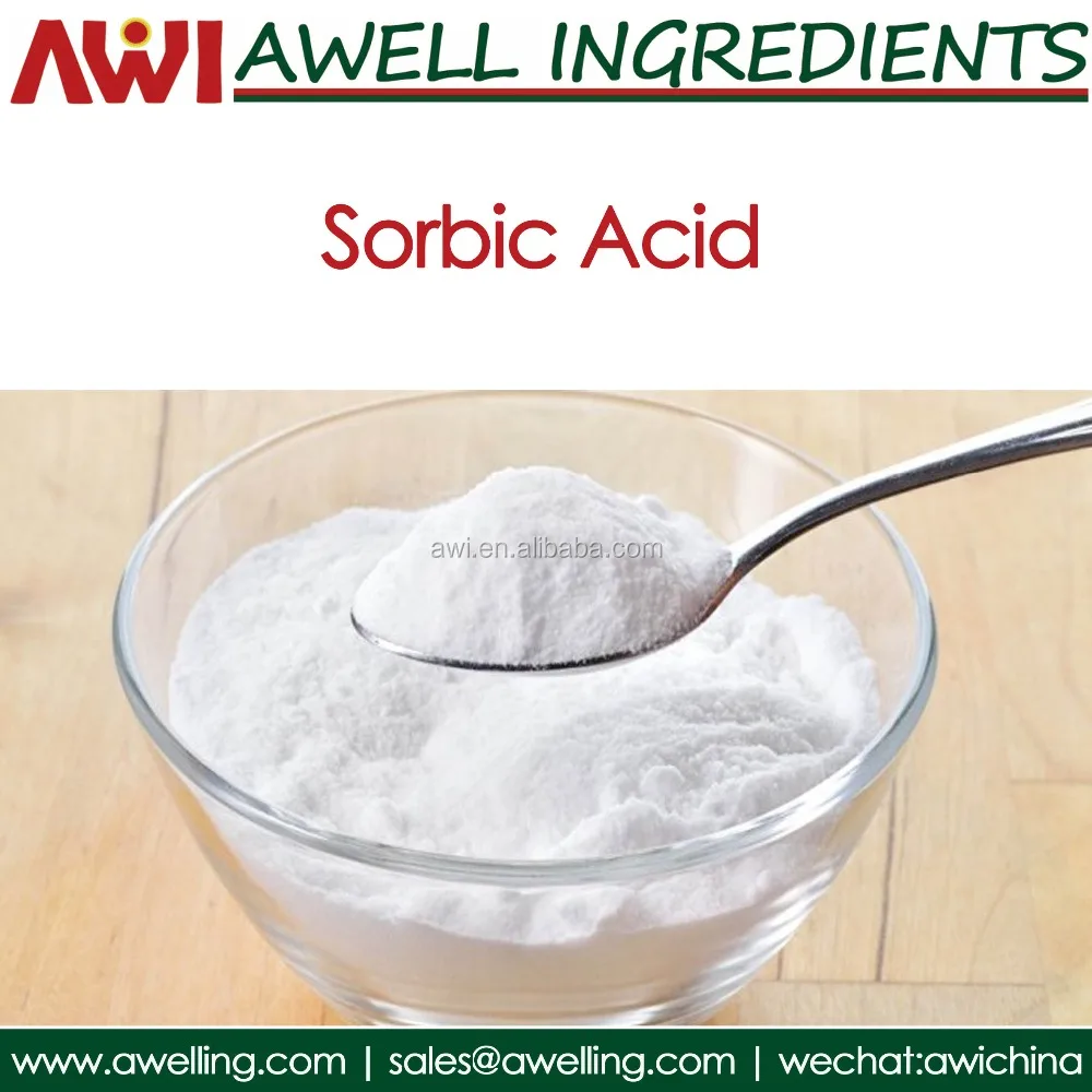 High quality Food preservative Sorbic acid powder E200