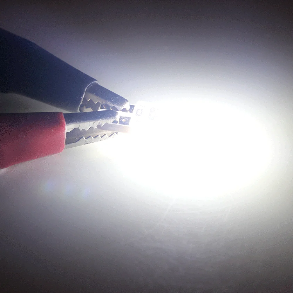 KEEN newest silicone T10 led cob bulbs 194 168 w5w 6smd car auto interior reading light clearance parking lights bulb