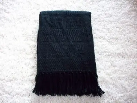 Magic Green Decorative Travel 100% Acrylic Yarn Dyed Rome Square Woven Tartan Plaid Throw Blanket