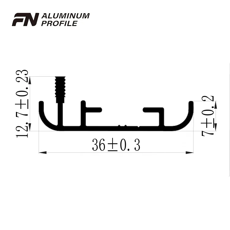 aluminium doors and window section aluminum profile for window and door
