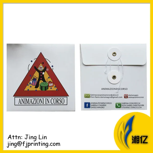 CD DVD VCD Cover Case Album Kraft Paper Record Sleeves