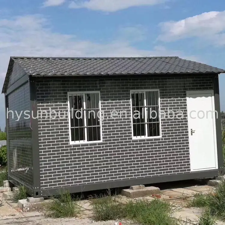 Portable cheap container house canteen house plastic board with long life