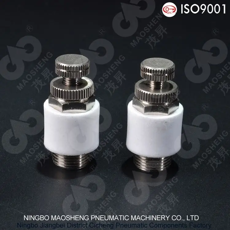 The best choice brass filter PTV Plastic Exhaust Muffling Throttle Valve pneumatic bronze air silencer