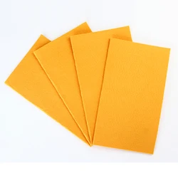 Household multi-purpose super water and oil absorbent needle punched technics germany nonwoven cleaning cloth