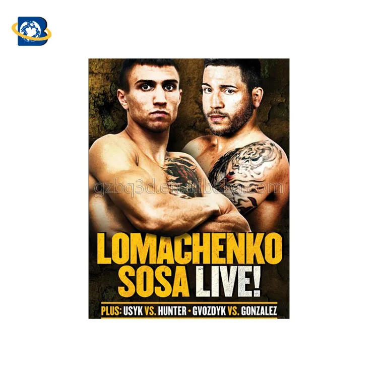 
good quality custom 3d a1 large boxing cool wall poster 