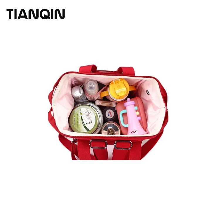 Fashion Mummy Bag Big Opening Shoulder Bag Leisure National Wind Large Capacity Backpack