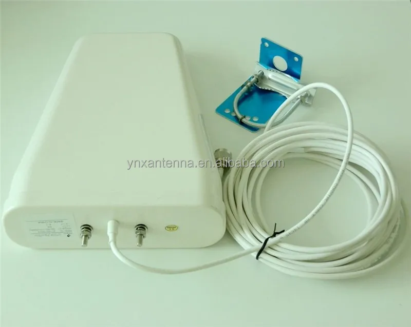 
800-2500mhz Outdoor Antenna 3G GSM Outside Directional LPDA Antenna for Signal Booster Repeater with 10m Cable 