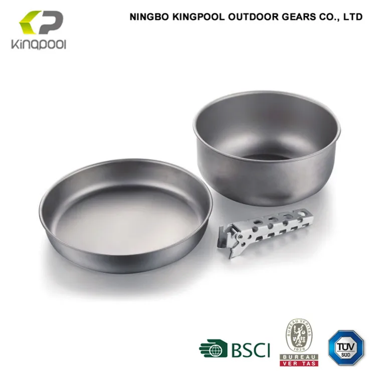 3 шт. 100% титана посуда роялти линия посуды