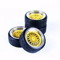 RC Drift Tires Wheel Rim 10042 20022 For 1 10 Drift Car Model Toys 4 Pcs