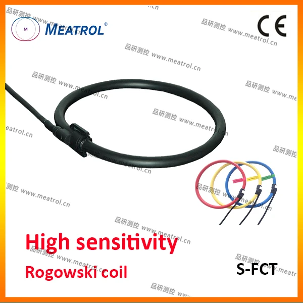 высокая чувствительность гибкий пояс роговского текущего трансформатора s-fct разделить основной дт кт