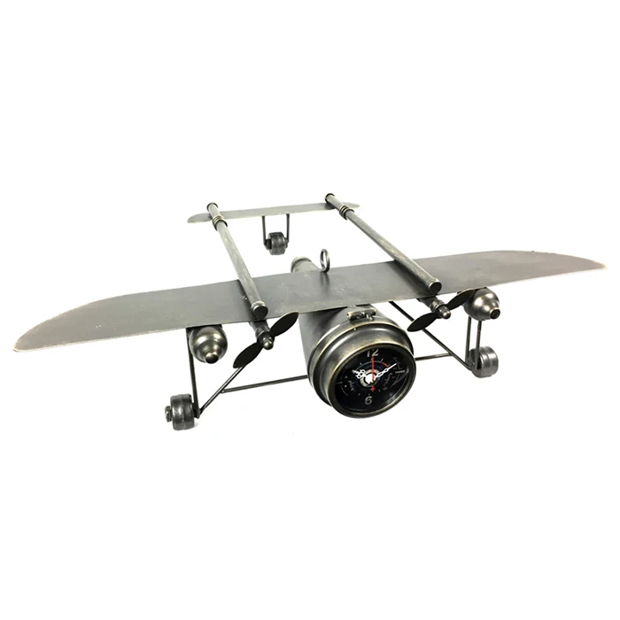 Modern style clock art plane clock insert 14 inches table clock