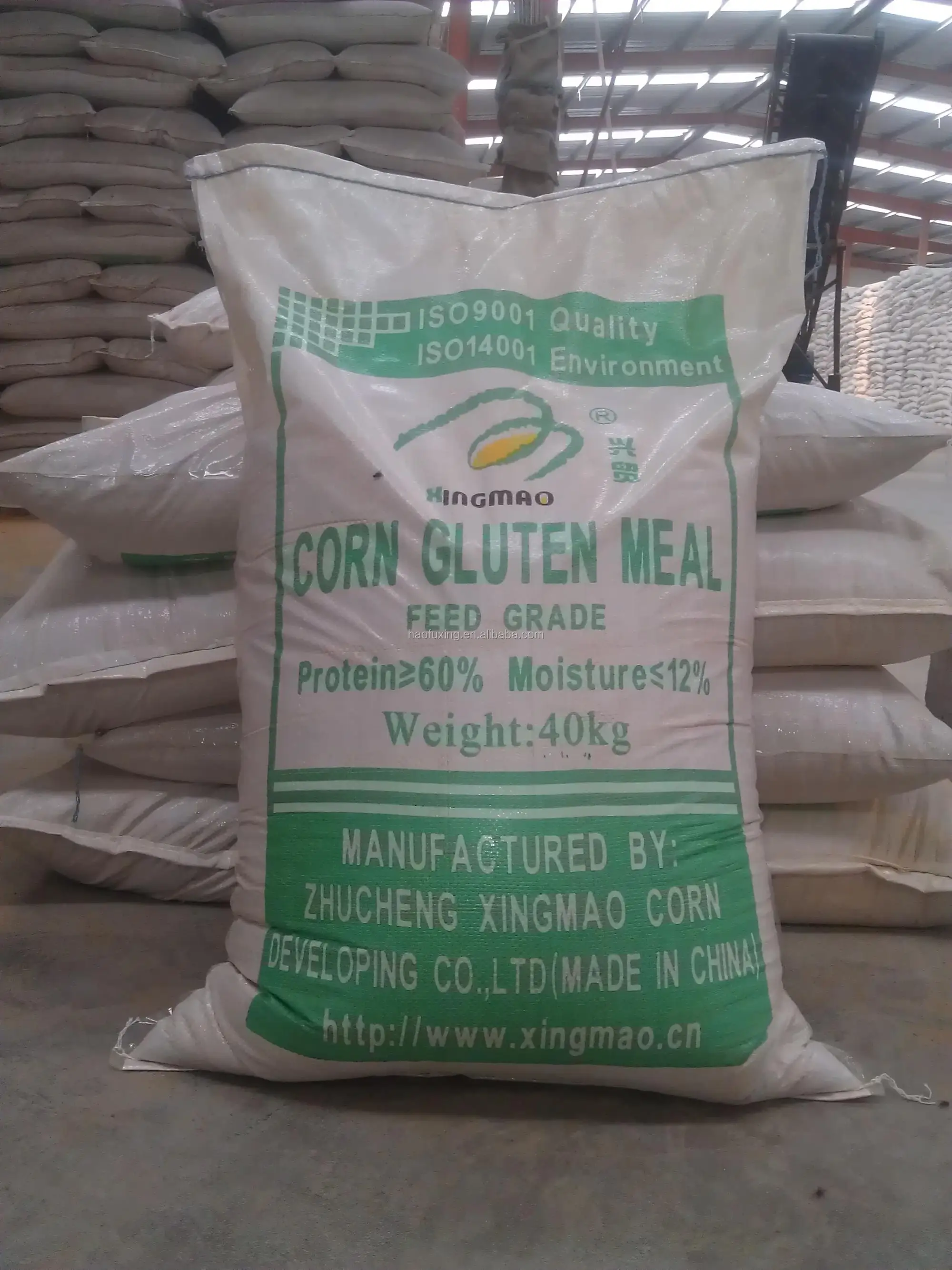 
corn gluten meal for animal feed,55%-60% protein at wet basis, China 
