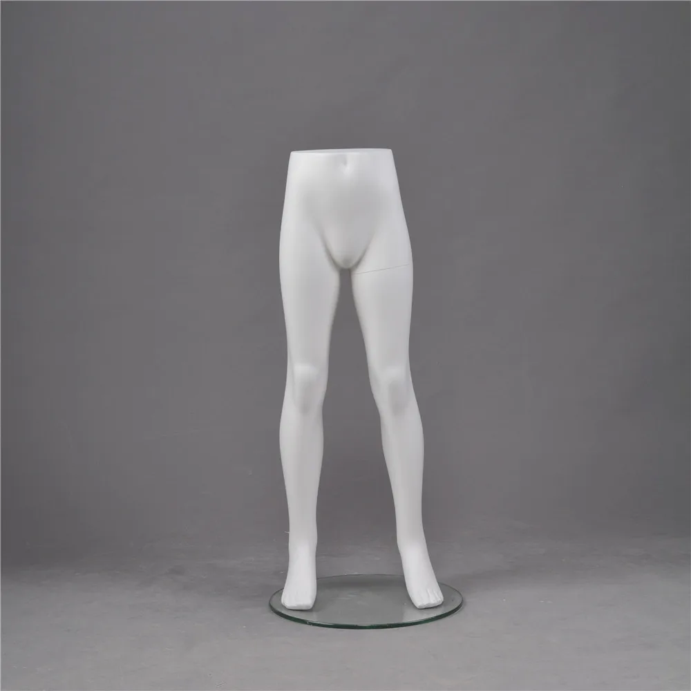 Fiberglass Life Size Half Lower-Body Muscle Manikin Torso Form Display Male Mannequin Legs